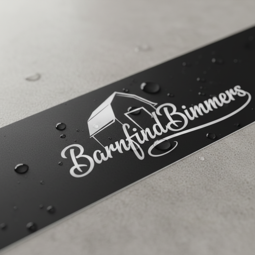 Bimmer logo detail shot